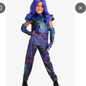 Mal from Descendants girls costume size 5/6